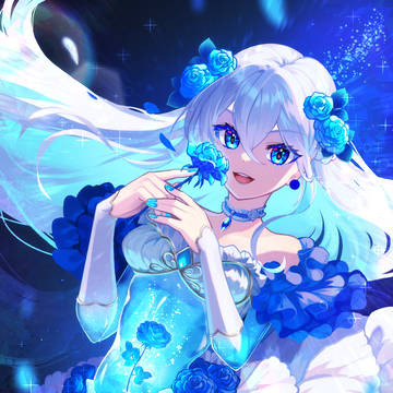 青薔薇の乙女