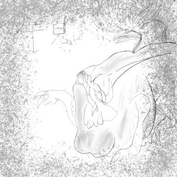 牛鬼(模写)