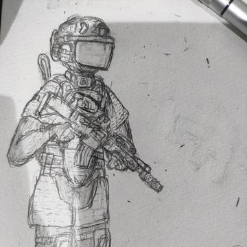 警戒中
