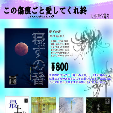 「この傷痕ごと愛してくれ終」の展示物について