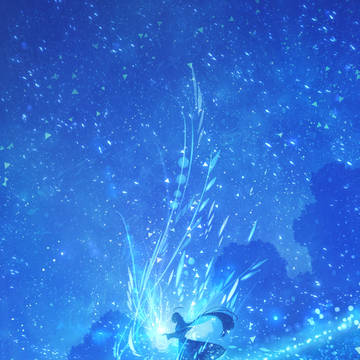 燦々と泣いている