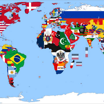 Kaiserreich flag map qbam