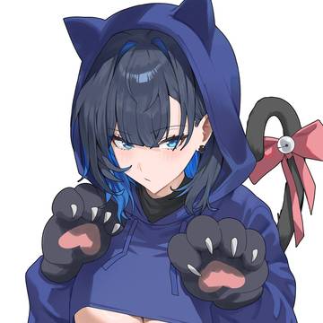 cat hood kronii