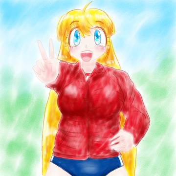 ピースサイン!!