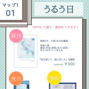 【お品書き】海愛陸恋webオンリー頒布物