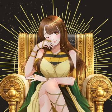ファラオな花宮初奈さん✨️