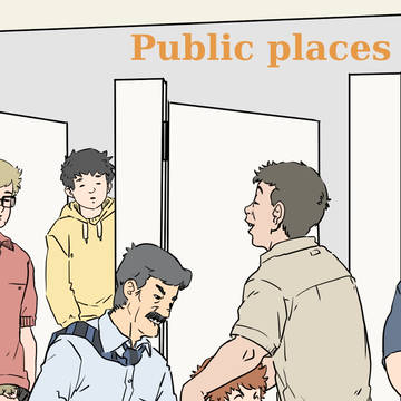 Public places