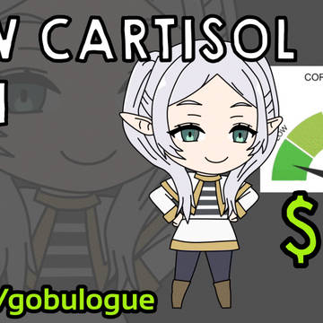 low cortisol ych meme frieren