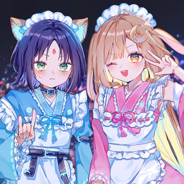 和メイドかぐいろ