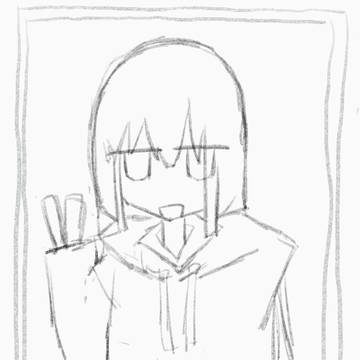 オリキャラの写真風