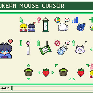 【モノ庵】 あべあしのマウスカーソル