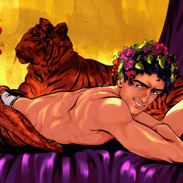 Mark Antony as Dionysus
