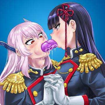 Double dildo fight!!