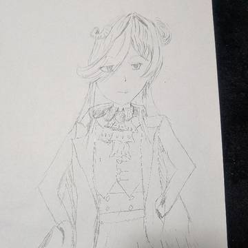 練習絵 オリキャラ
