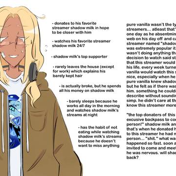 shadowvanilla streamer au