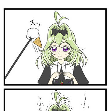 名探偵プリキュア4コマ漫画劇場"初めてのトルコアイス"