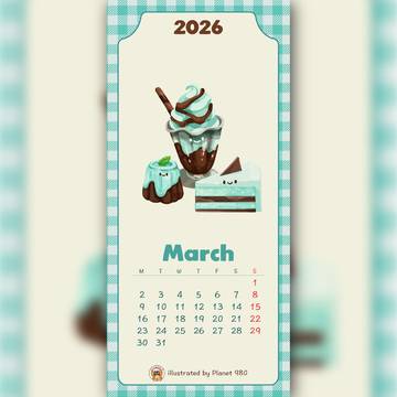 【2026 March Wallpaper】