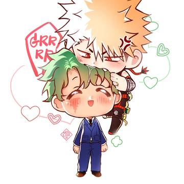 My first Bkdk chibi 🧡💚