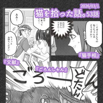 『猫を拾った話。』53話更新です！