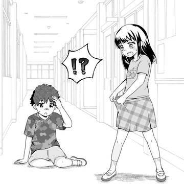 学校の一コマ
