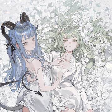 若葉睦&豊川祥子&百合