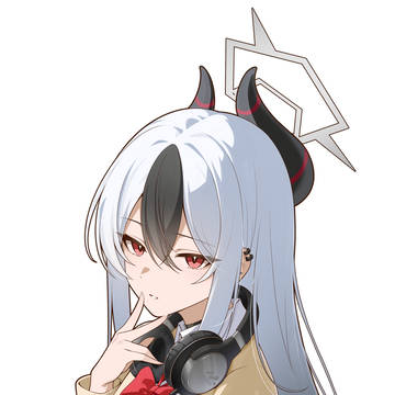 鬼方カヨコ　制服×ヘッドフォン