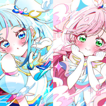 キュアスカイ&キュアプリズム