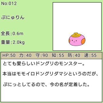 ぷにゅりん→ニードりん