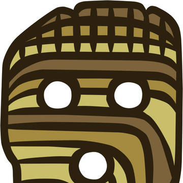 貝の仮面(Jomon Period Shell Mask)