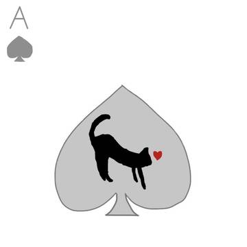 Ace of Spade Cat