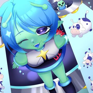 Alien Miku !!