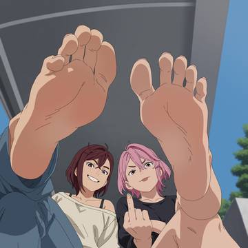 Momo & Aira feet PoV