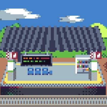 駅のホーム