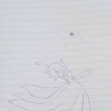 初めて描いたサーナイト