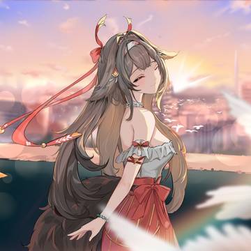 夕阳