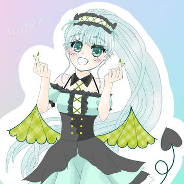インデックス　小悪魔メイド風
