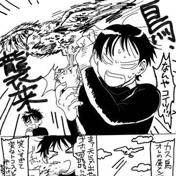 鳥 vs 桃吾