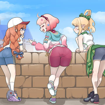 なかよし部　3ケツ