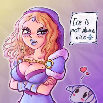 Crystal Maiden looking good