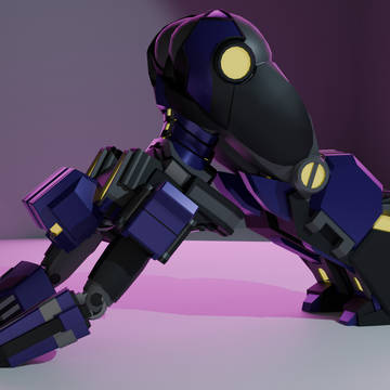 Comission robot girl