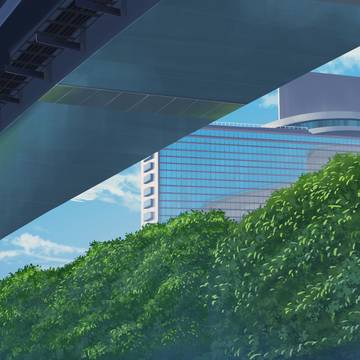 Anime study background