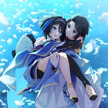 碧衣＆リリー　お姫様抱っこ