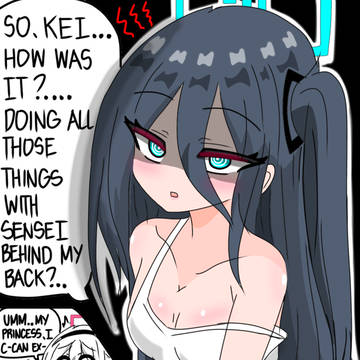 Arisu questioning Kei