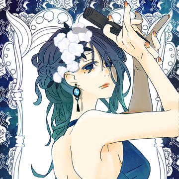 せなかのらくがき