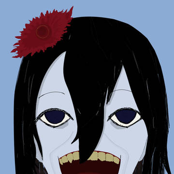 高笑いする女