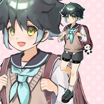 ランドセル小学生