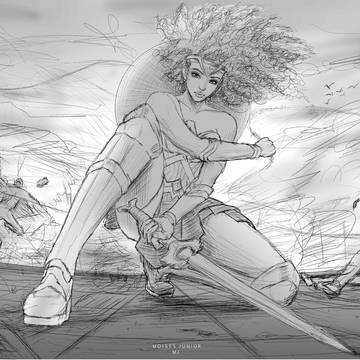 Wonder Woman ,Nubia