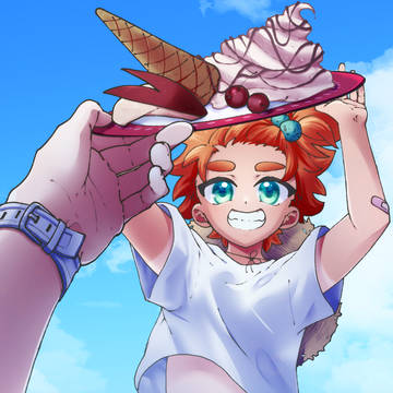 アイスクリーム帽子