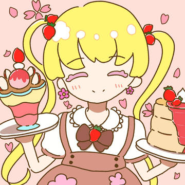 3月をテーマにしたオリキャラ🌸🍓