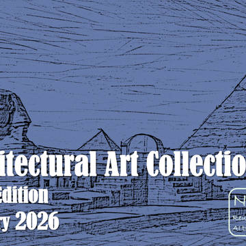 2026年02月の建築絵-Egypt Edition-